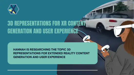 3D Representations for XR